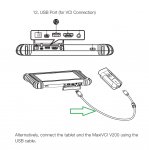 USB Cable for Autel MaxiSys MS906Pro MS906Pro-TS VCI Update